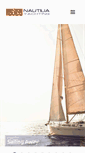 Mobile Screenshot of nautilia-yachting.com