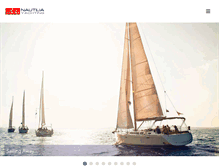 Tablet Screenshot of nautilia-yachting.com